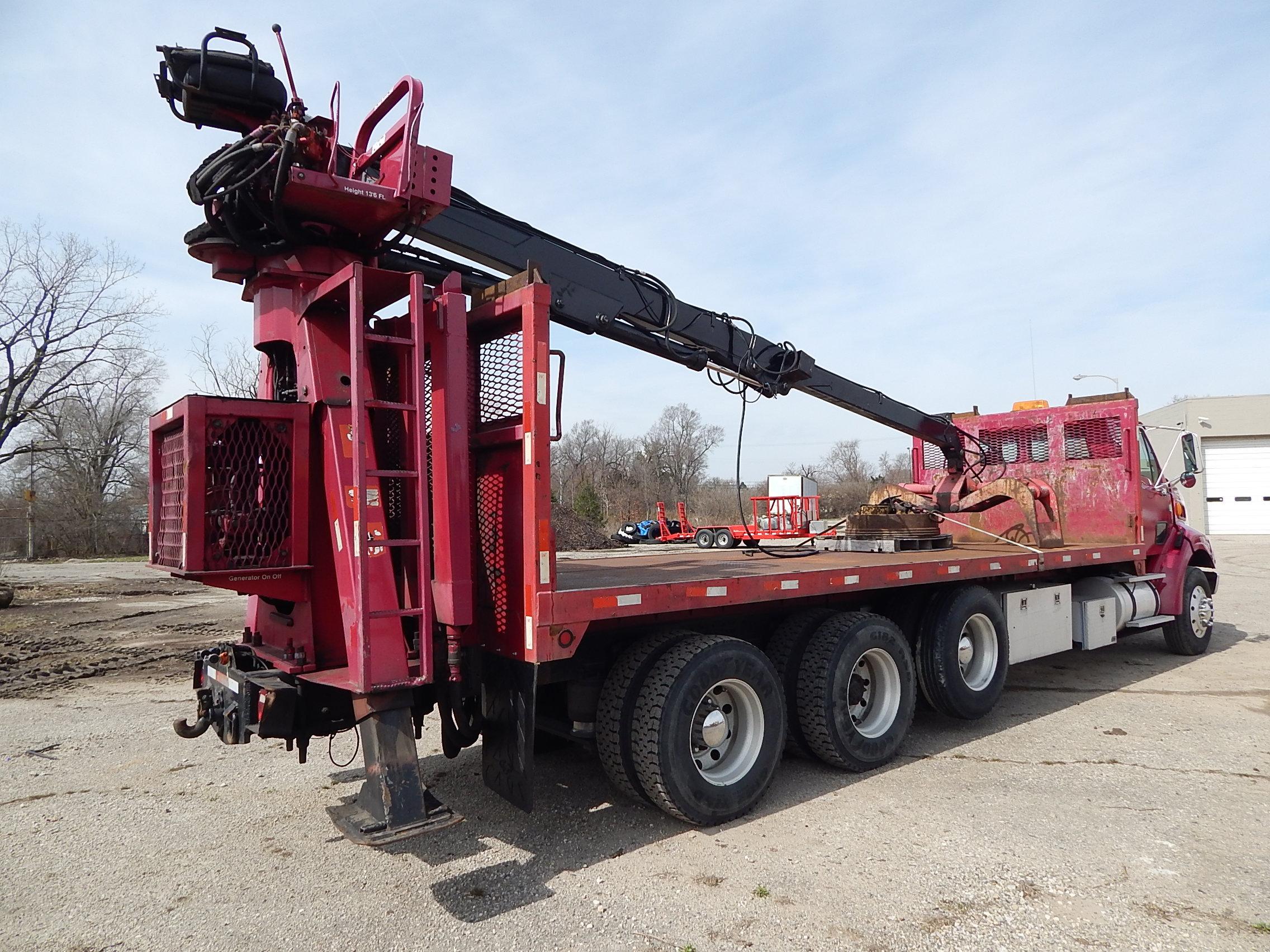 2002 Sterling LT9500 Series Tri-Axle Grapple Truck, VIN: 2FZHAZAS52AK10608,