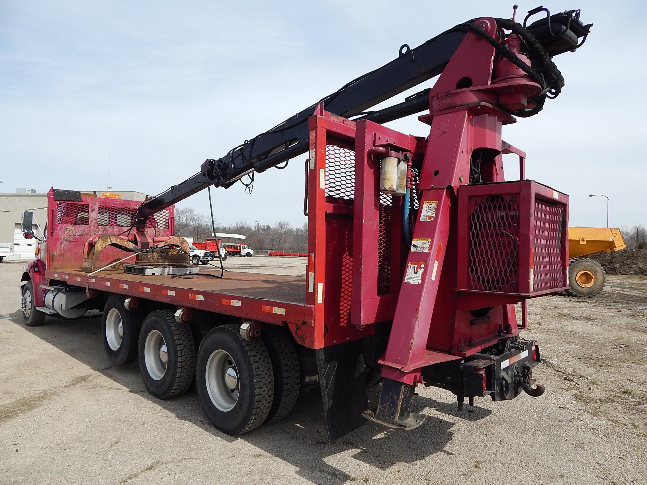 2002 Sterling LT9500 Series Tri-Axle Grapple Truck, VIN: 2FZHAZAS52AK10608,