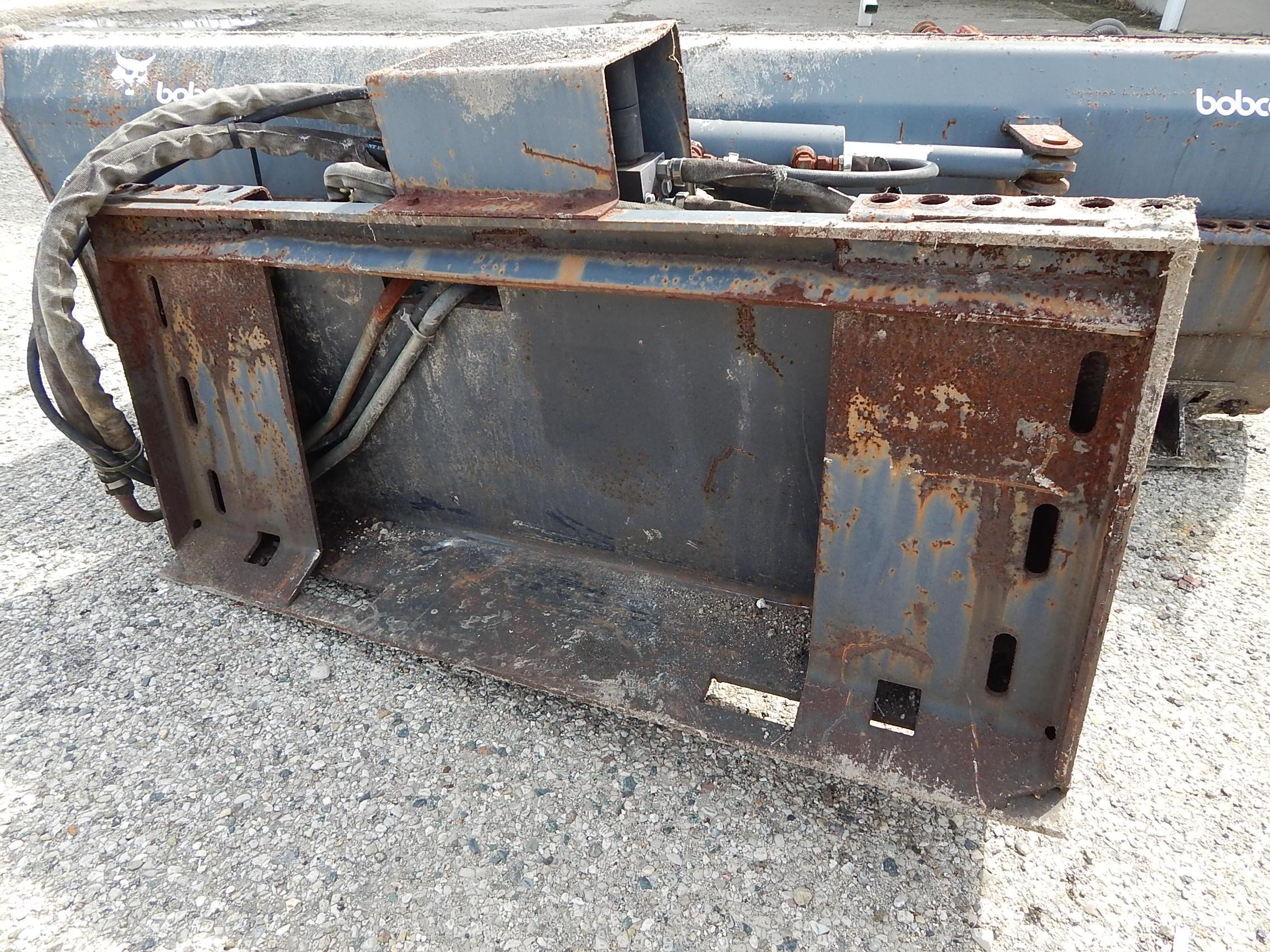 Bobcat Model M80, 6-way Dozer Blade, 80" Wide, Skid Steer Mount