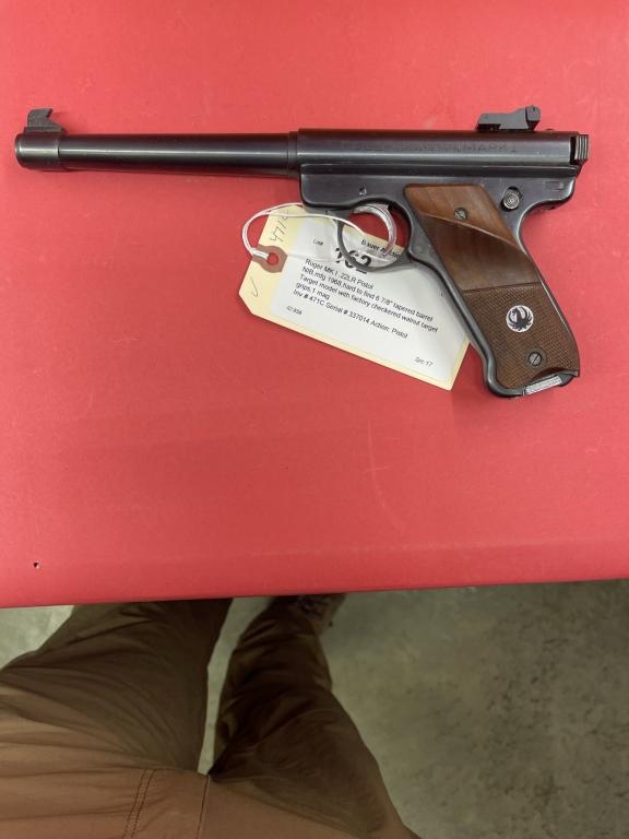 Ruger Mk I .22lr Pistol