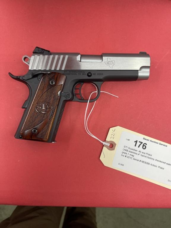 Sti Guardian .45 Acp Pistol