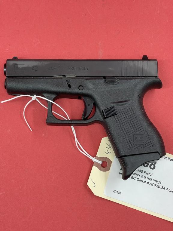 Glock 42 .380 Pistol