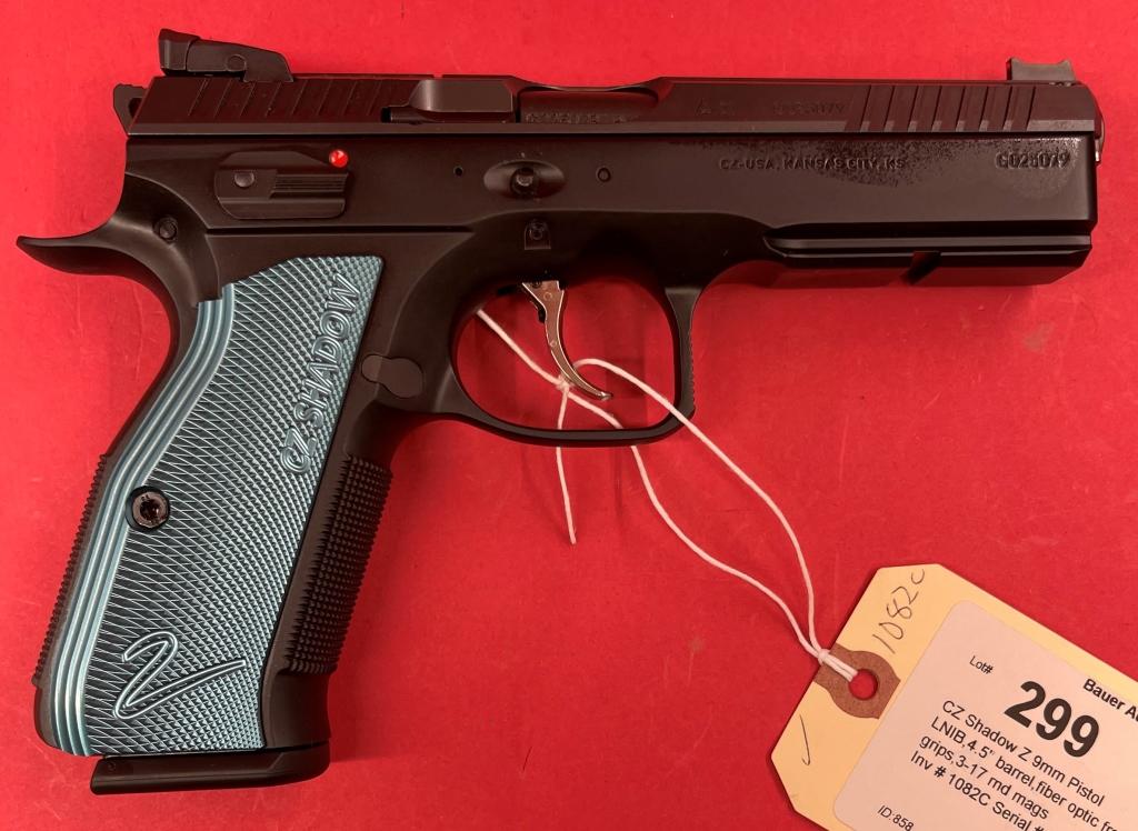 Cz Shadow Z 9mm Pistol