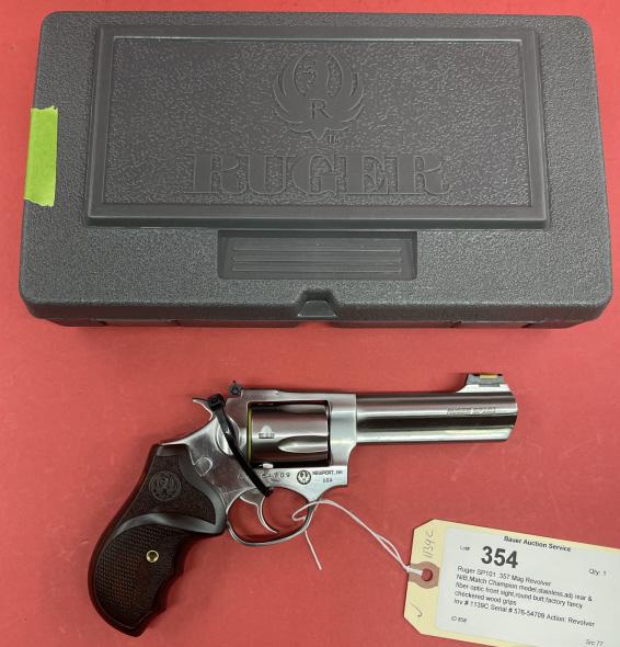 Ruger Sp101 .357 Mag Revolver