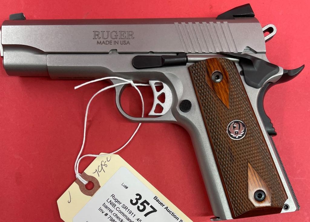 Ruger Sr1911 .45 Auto Pistol