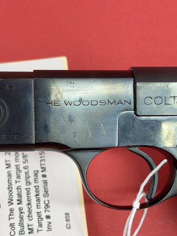 Colt The Woodsman Mt .22lr Pistol