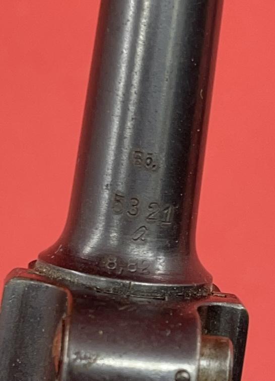 Dwm Luger 9mm Pistol