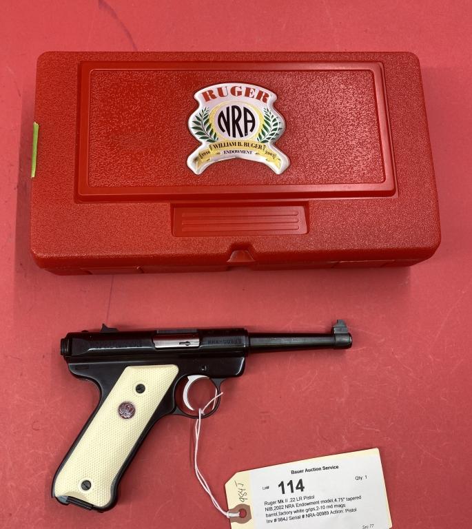 Ruger Mk II .22 LR Pistol