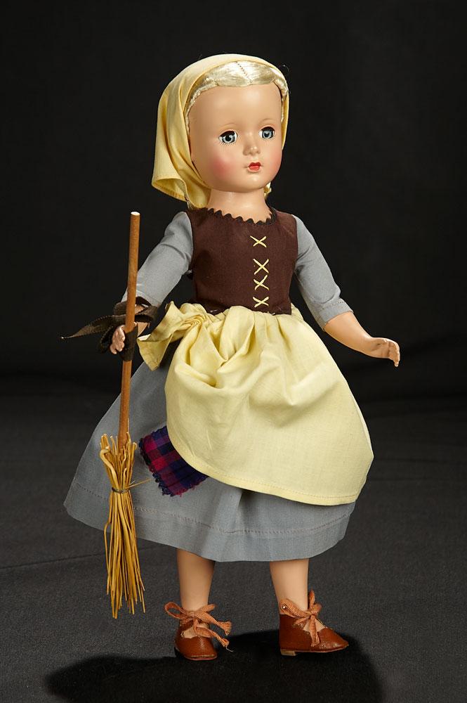 Poor Cinderella with Broom, 1950 400/600