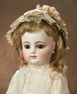French Bisque Bebe with Early Block Letters by Gaultier 3500/4200