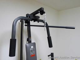 Weider 8510 home gym system Model WESY85103 is in good condition. Unit is located on second floor.