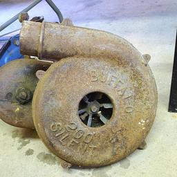 Buffalo No. 200 Silent forge blower, works. Approx. 17" x 13" x 11".