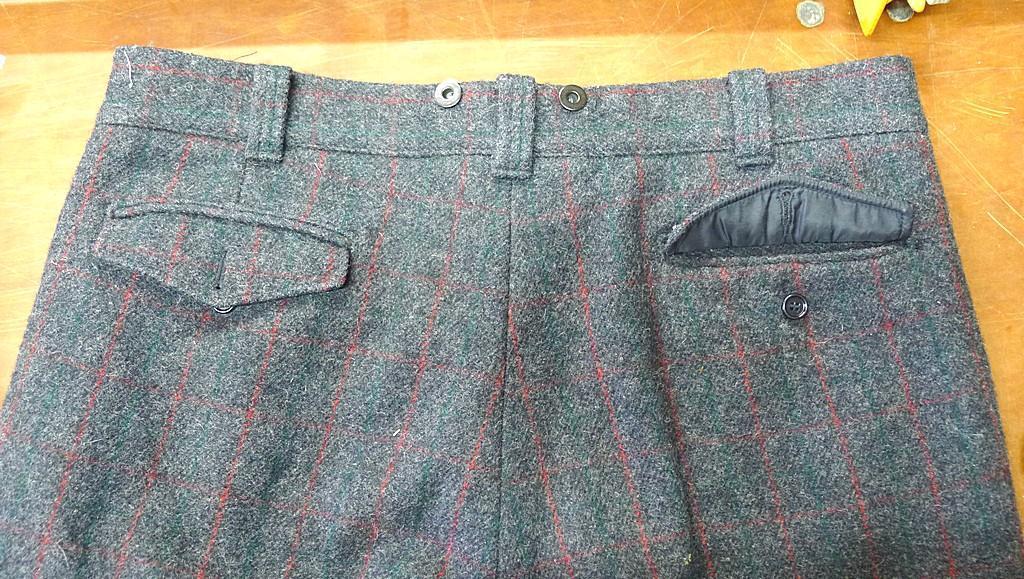 Woolrich wool pants, 38" waist x 28 inseam. In good condition.