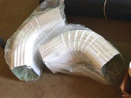 100 ft. roll of tar paper, 50 ft. screen, pvc elbows, rain gutter pieces and more.