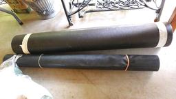 100 ft. roll of tar paper, 50 ft. screen, pvc elbows, rain gutter pieces and more.