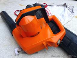 Paramount "Wind Broom" with bag, extension, and vac attachment.