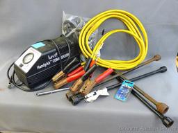 MVP HandyAir Compressor, works but needs hose replaced; trailer wiring harness for Chrysler Voyager,
