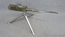 Awesome metal machine gun lighter, 12" long. Flint works.