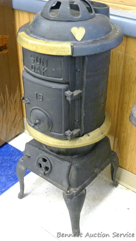 No 13 cast iron belly stove by King Stove and Range Co in Sheffield Ala would make a great