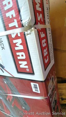 Craftsman low profile motorcycle ATV jack. 1500 lb. capacity, NIB.