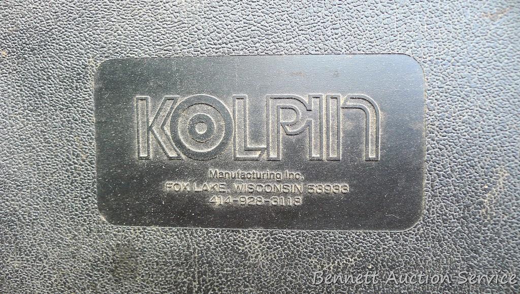 Kolpin hard plastic lockable ATV gun case, no mounting brackets included. 55" long.