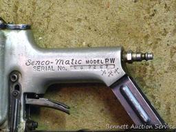 Senco-Matic air staple gun PW.