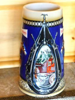 1989 and other Budweiser beer steins. No chips noted.