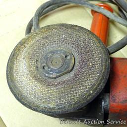 Milwaukee heavy duty sander/grinder. Cord need to be replaced. Works.