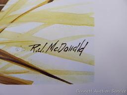 Two signed & numbered Labrador prints, plus two others. Harry Tolles 'Memorable Retrieve', 25-1/2" x