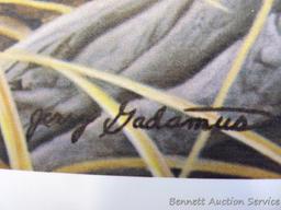Three signed & numbered Canada goose prints by Jerry Gadamus and Scott Zoellick. Gadamus prints