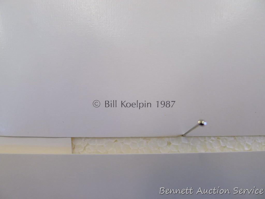 Five signed & numbered prints by Don Kloetzke, Bill Koelpin, Scott Zoellick and Stan Finnemore.
