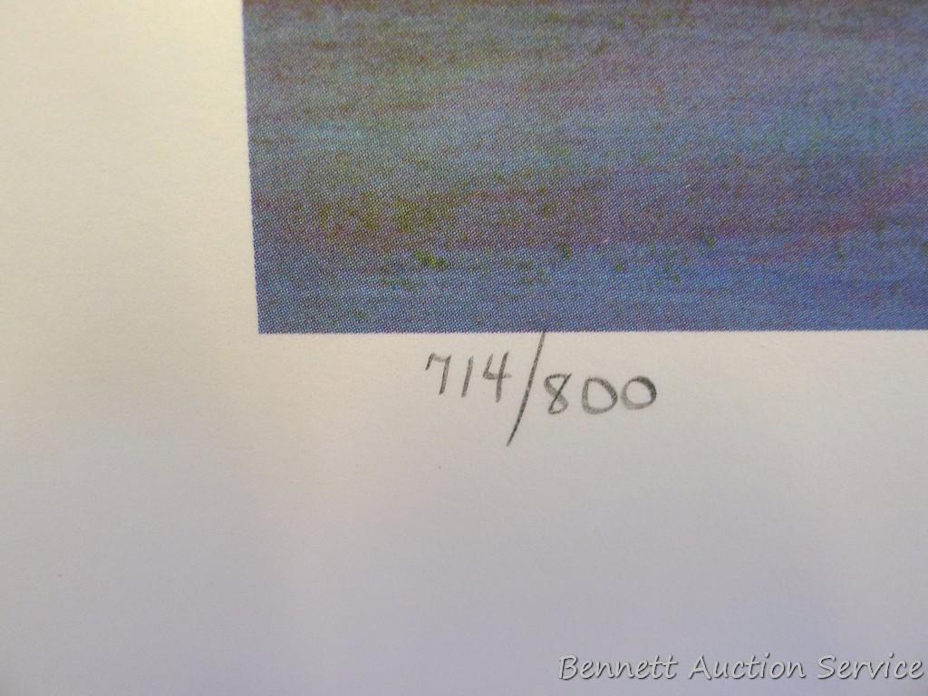 Five signed & numbered prints by Don Kloetzke, Bill Koelpin, Scott Zoellick and Stan Finnemore.