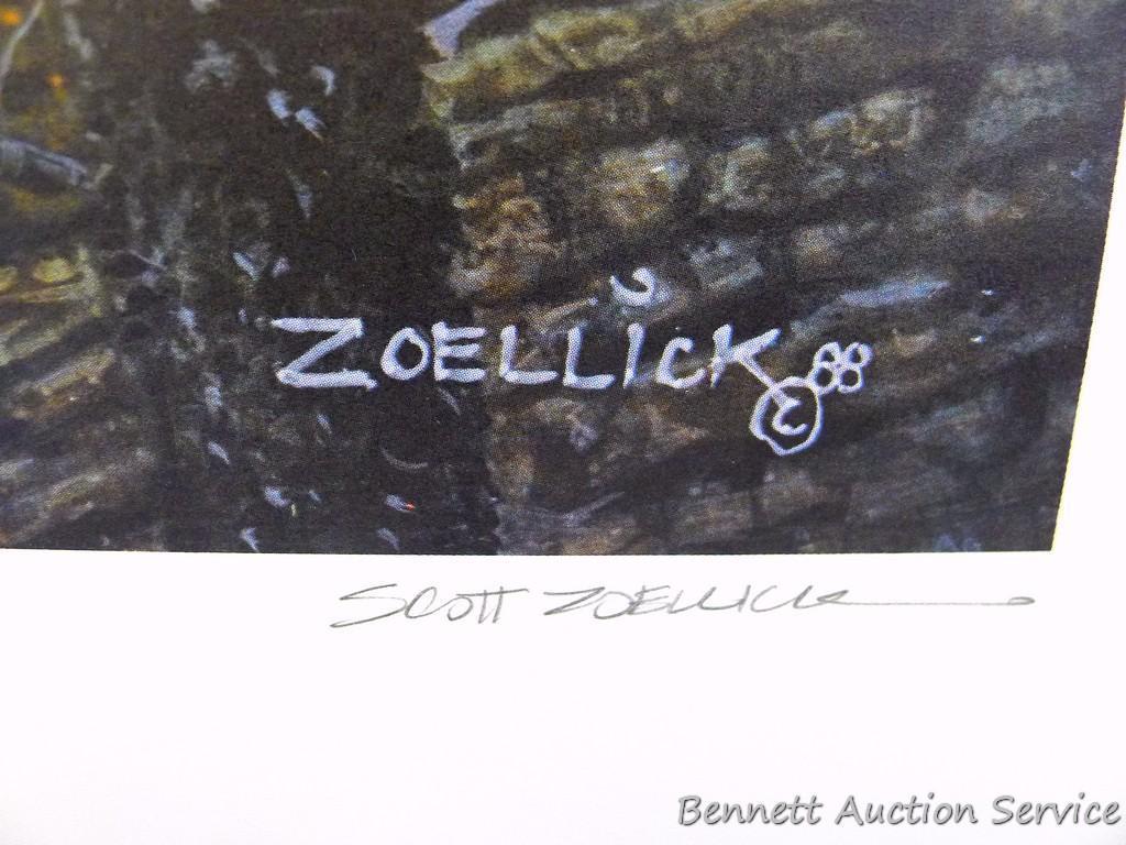 Five signed & numbered prints by Don Kloetzke, Bill Koelpin, Scott Zoellick and Stan Finnemore.