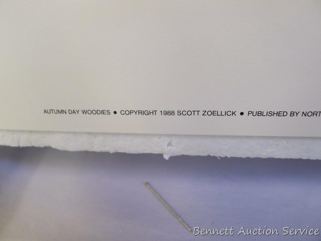 Five signed & numbered prints by Don Kloetzke, Bill Koelpin, Scott Zoellick and Stan Finnemore.