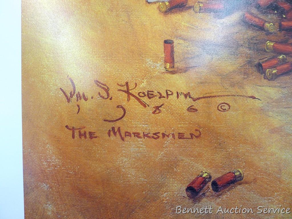 Five signed & numbered prints by Don Kloetzke, Bill Koelpin, Scott Zoellick and Stan Finnemore.