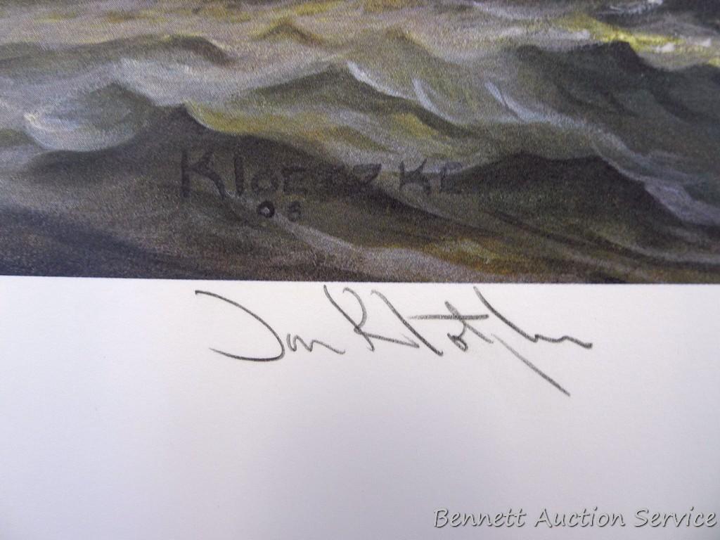 Five signed & numbered prints by Don Kloetzke, Bill Koelpin, Scott Zoellick and Stan Finnemore.