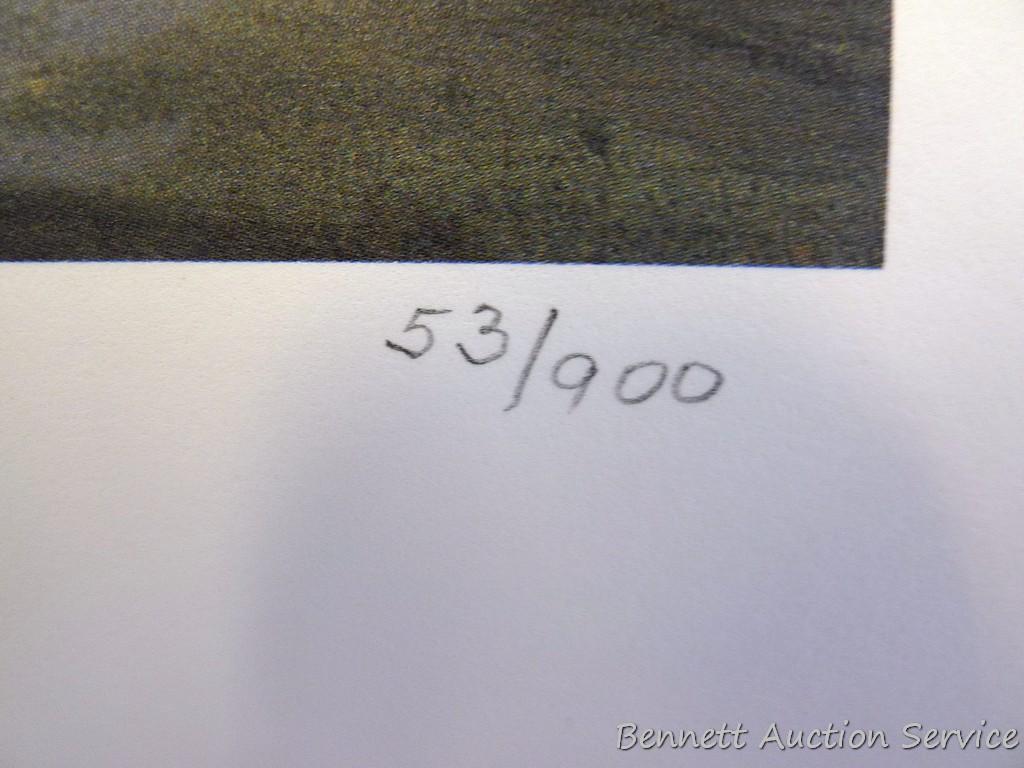 Five signed & numbered prints by Don Kloetzke, Bill Koelpin, Scott Zoellick and Stan Finnemore.