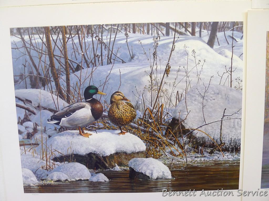 Five signed & numbered prints by Don Kloetzke, Bill Koelpin, Scott Zoellick and Stan Finnemore.
