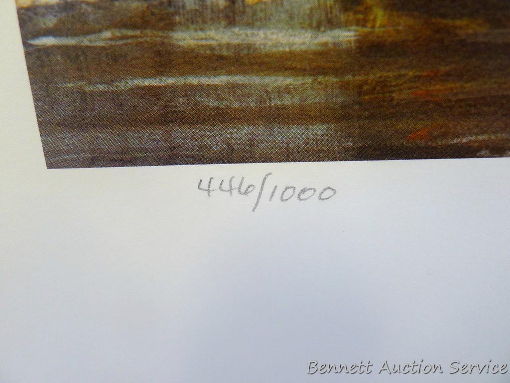 Five signed & numbered prints by Don Kloetzke, Bill Koelpin, Scott Zoellick and Stan Finnemore.