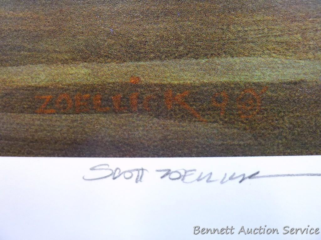 Five signed & numbered prints by Don Kloetzke, Bill Koelpin, Scott Zoellick and Stan Finnemore.