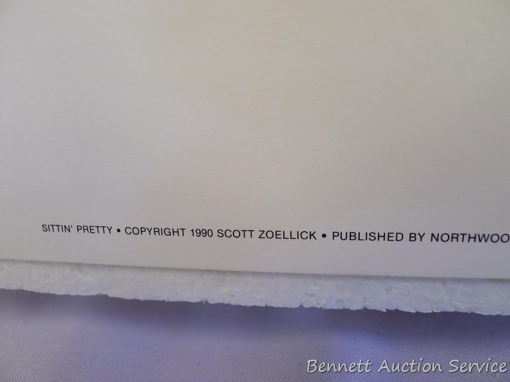 Five signed & numbered prints by Don Kloetzke, Bill Koelpin, Scott Zoellick and Stan Finnemore.