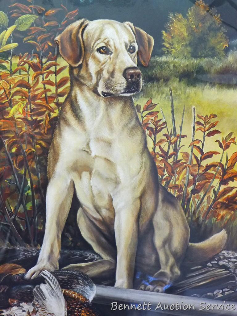 Four signed & numbered Labrador prints by Jerry Gadamus, Louis Frisino, and Marian
