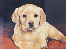Four signed & numbered Labrador prints by Jerry Gadamus, Louis Frisino, and Marian