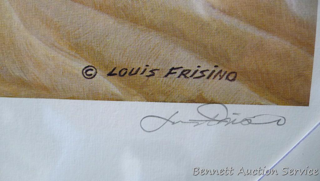 Four signed & numbered Labrador prints by Jerry Gadamus, Louis Frisino, and Marian