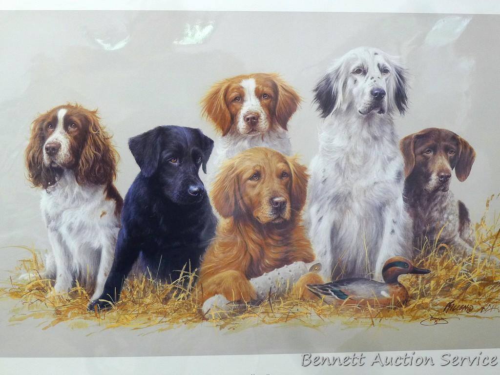 Pair of prints by James Killen entitled 'School Daze' and 'Class Reunion'. Neat set. Each measures