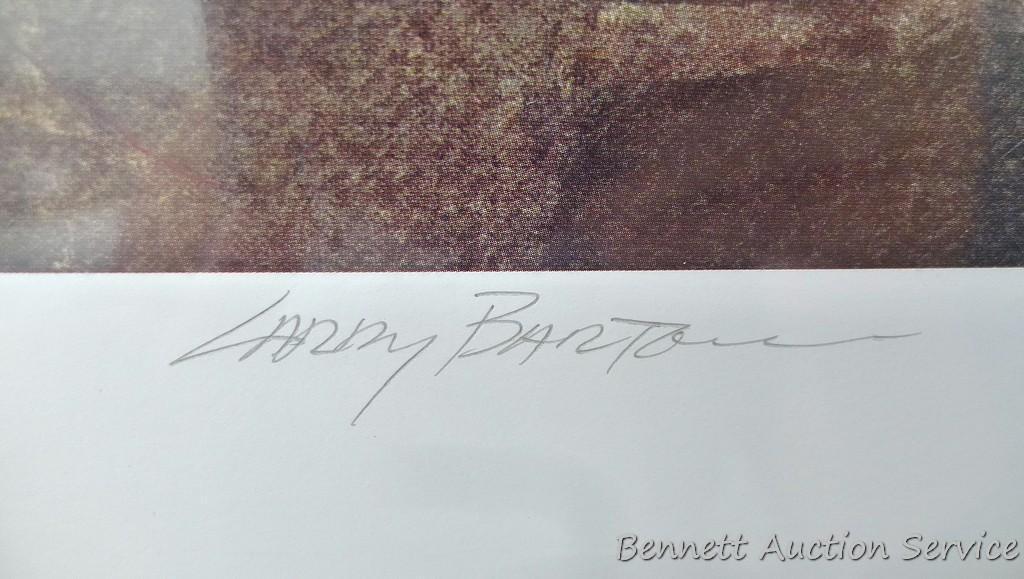 Three signed & numbered wood duck prints by Larry Barton and Lee LeBlanc. Larry Barton 'Morning