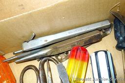 Screwdrivers, chisels, wrenches, glass cutter, more. Craftsman and other.