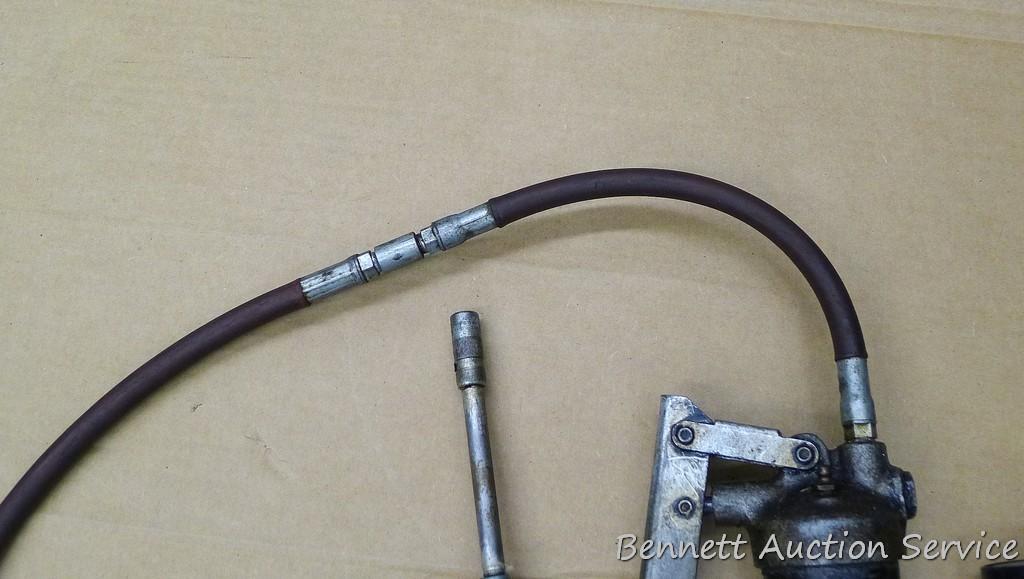 2 Grease guns and tube of multi purpose grease.