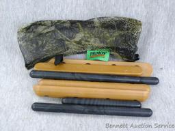 Whitetails Unlimited and other hat, Primos rattle bag, shotgun rest, and twenty five feet of 3/8"