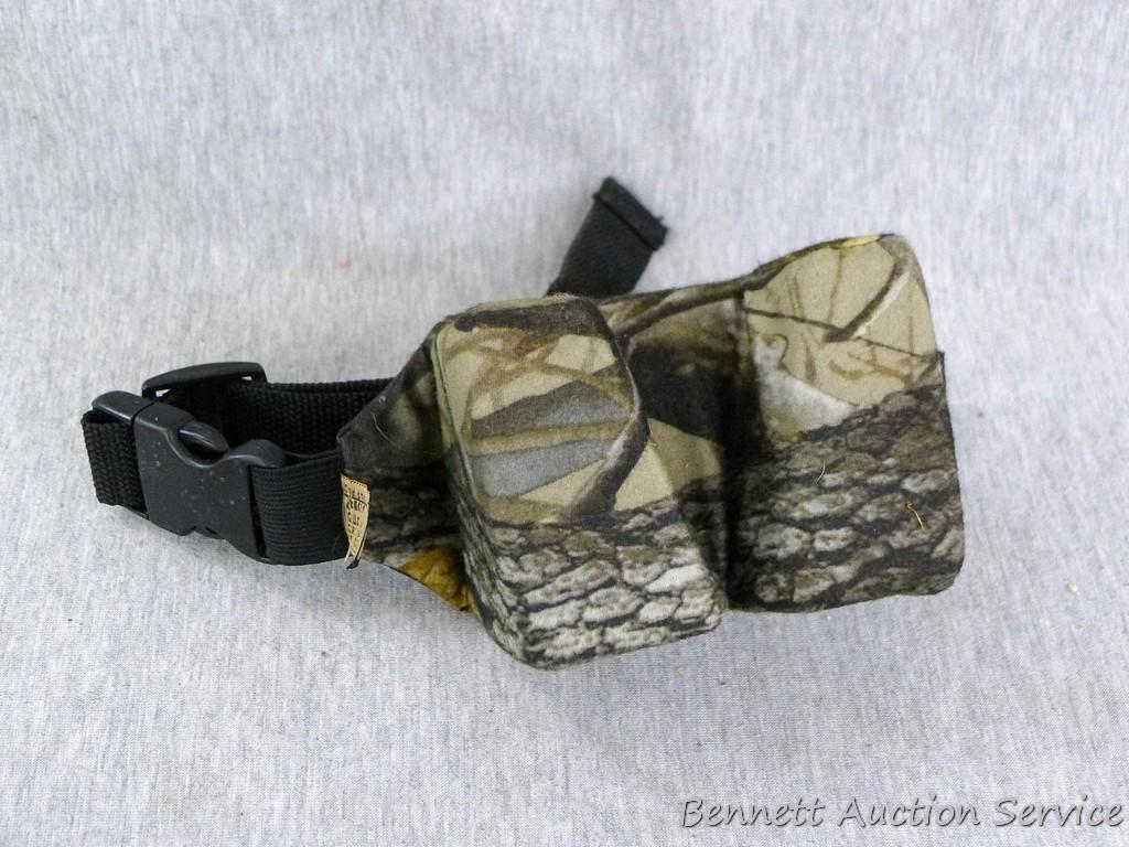 Whitetails Unlimited and other hat, Primos rattle bag, shotgun rest, and twenty five feet of 3/8"